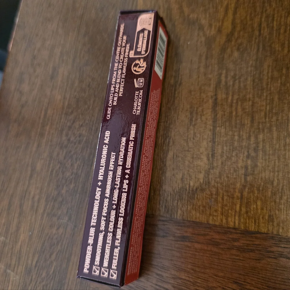 Charlotte Tilbury Ruby Blur Lip Color - Rich Ruby Red